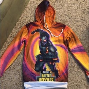 💛NEW Printed Fortnite Battle Royale Hoodie Adult